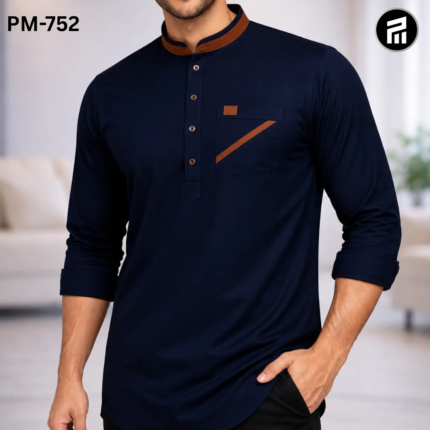 Premium Full Sleeve Katua (Nevy Blue) - PM 752