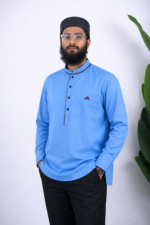 Premium Full Sleeve Katua (Sky Blue)- PM 706