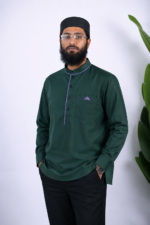 Premium Full Sleeve Katua ( Deep Green)-PM707