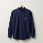 Premium Full Sleeve Katua (Navy Blue)- PM 702